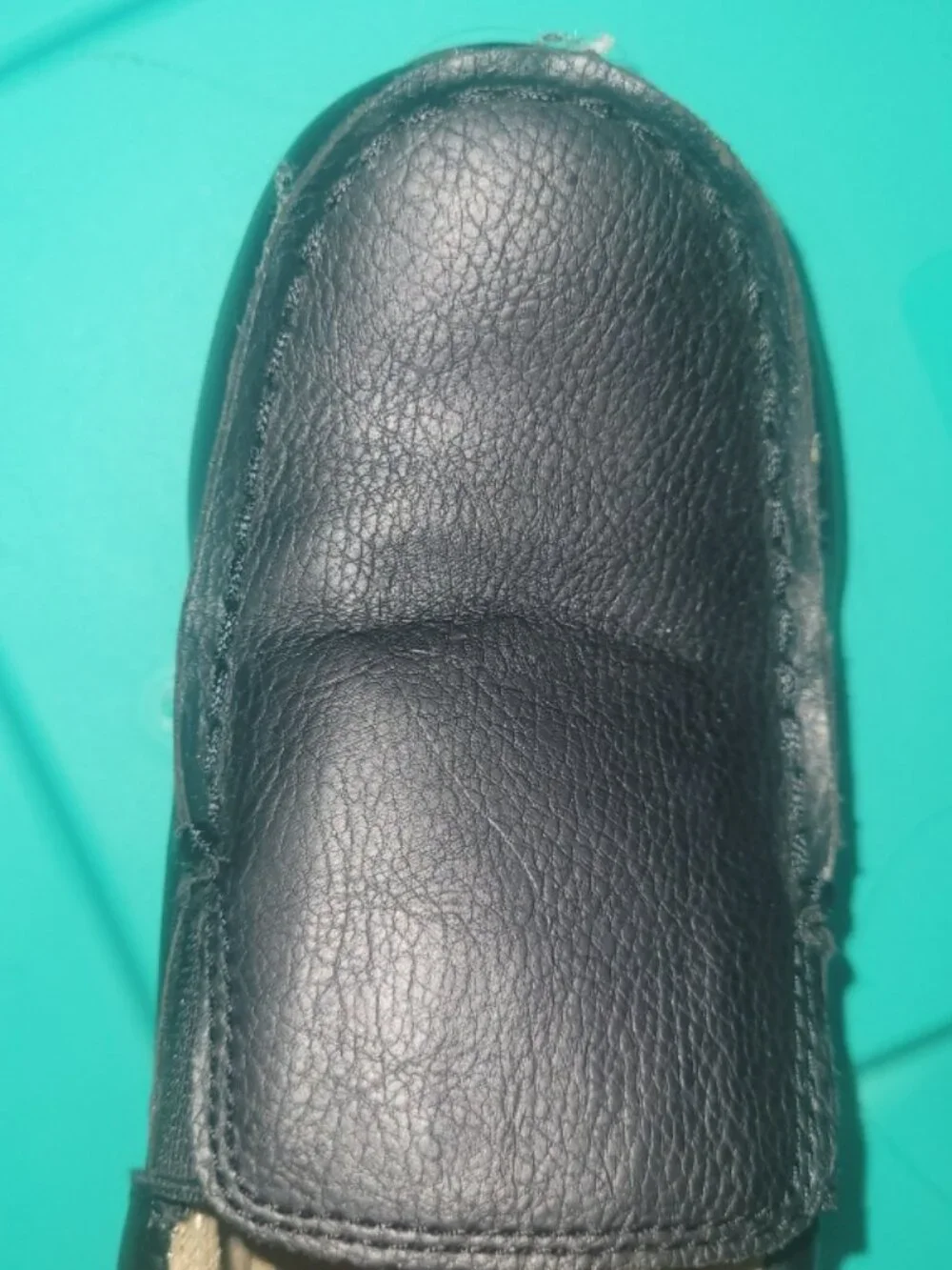 Children's Place Size 3 Black Slip On Dress Shoes